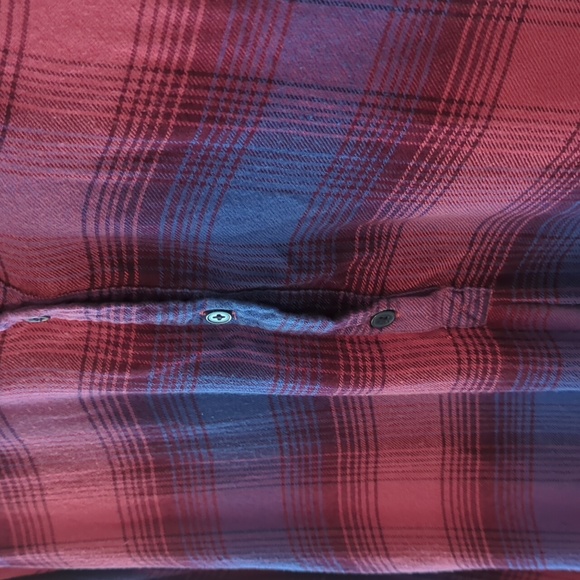 Lucky Brand plaid button-up collared pullover shirt small - Picture 5 of 8